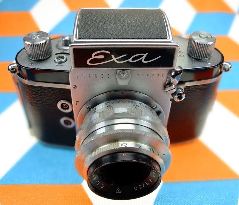 h*e様 使用品 要説明 Exakta II フィルムカメラ Jhagee Dr Exakta II Jhagee Dresaen 35mm Film Camera Body w/ Waist